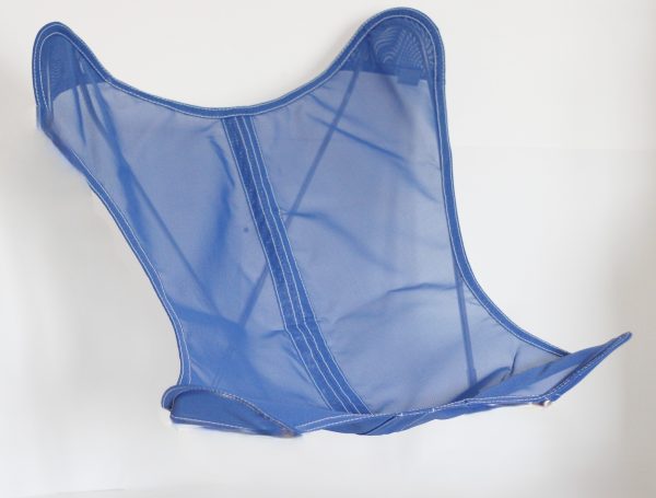 housse batyline bleue jean pour fauteuil butterfly
