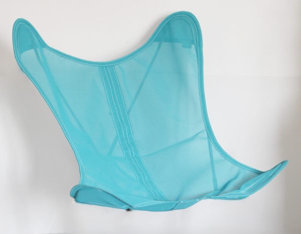 Housse batyline bleue turquoise pour fauteuil butterfly