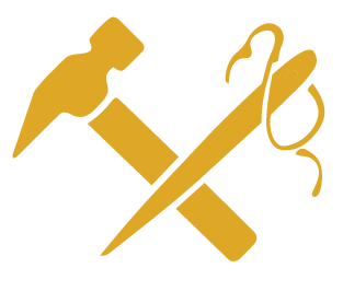 travail manuel du cuir et tissus