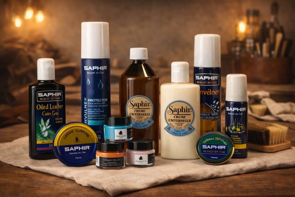gamme produit entretien cuir